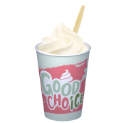 Ice Cream Cup Medium,Good Choice;4,75